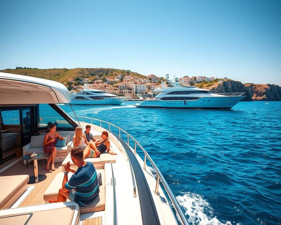 luxe jachtvakantie in Spanje