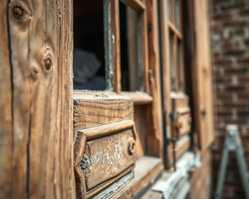 renovatie oude luiken en vensters