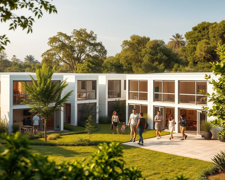 tijdelijke huisvesting en flexibele huisvesting