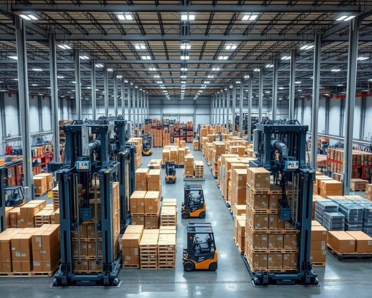 Automatische palletiseermachines voor logistieke centra