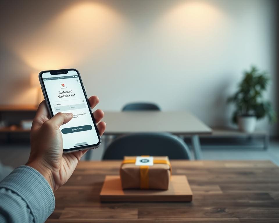 Hoe werkt het bezorgen van cadeaubonnen digitaal?