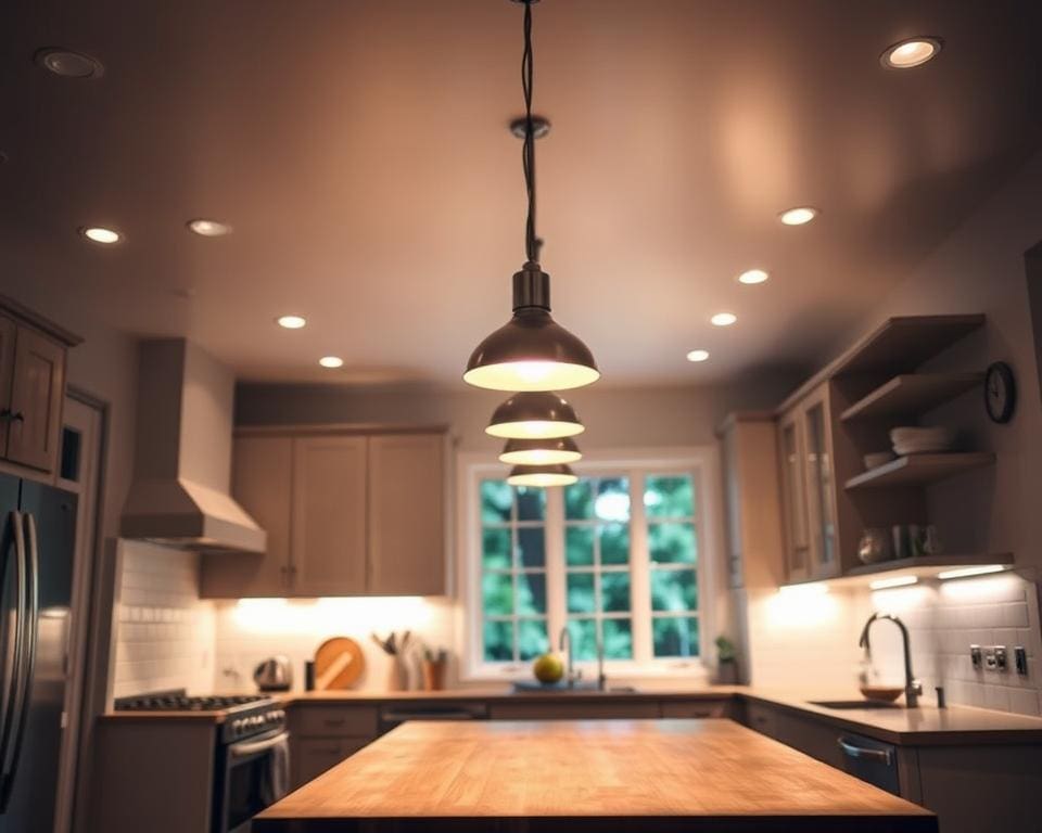Keukenverlichting die zowel functioneel als sfeervol is