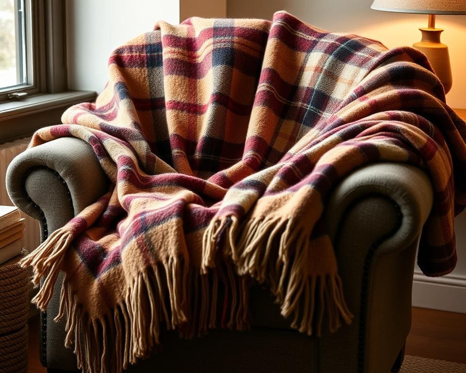 Warme plaids en dekens voor extra comfort