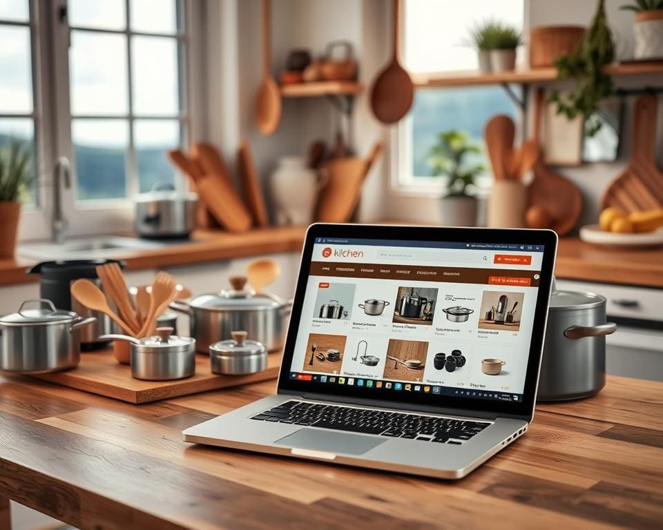 Welke voordelen heeft online bestellen van keukengerei?