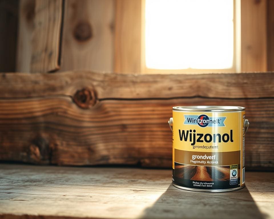 Wijzonol grondverf voor onbehandeld hout
