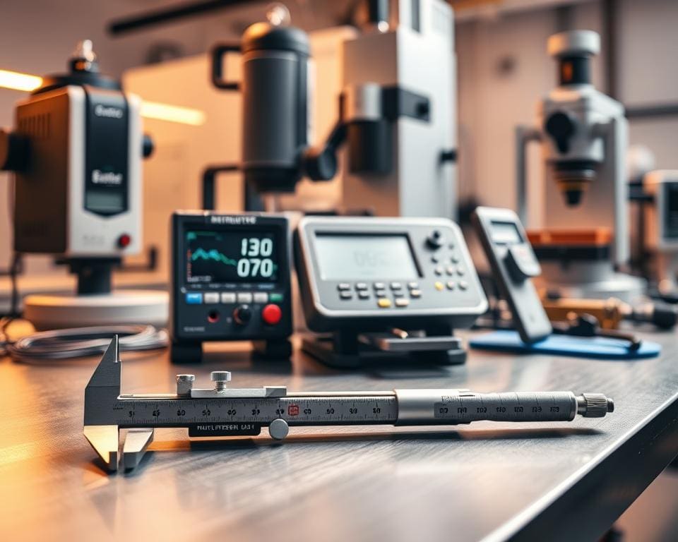 werking precisie-meetinstrumenten