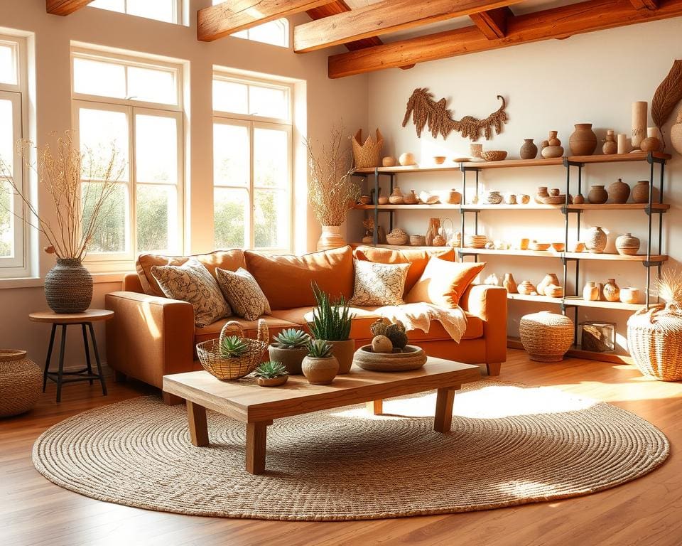 Gezellig wonen met natuurlijke materialen