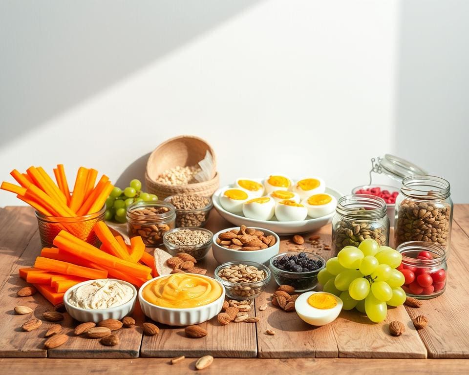 Gezonde snacks voor drukke werkdagen