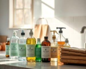 Slim kopen van milieuvriendelijke schoonmaakmiddelen