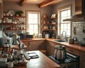 Waar vind je tips voor het kopen van keukenapparatuur?