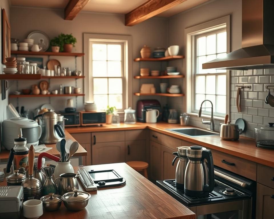 Waar vind je tips voor het kopen van keukenapparatuur?