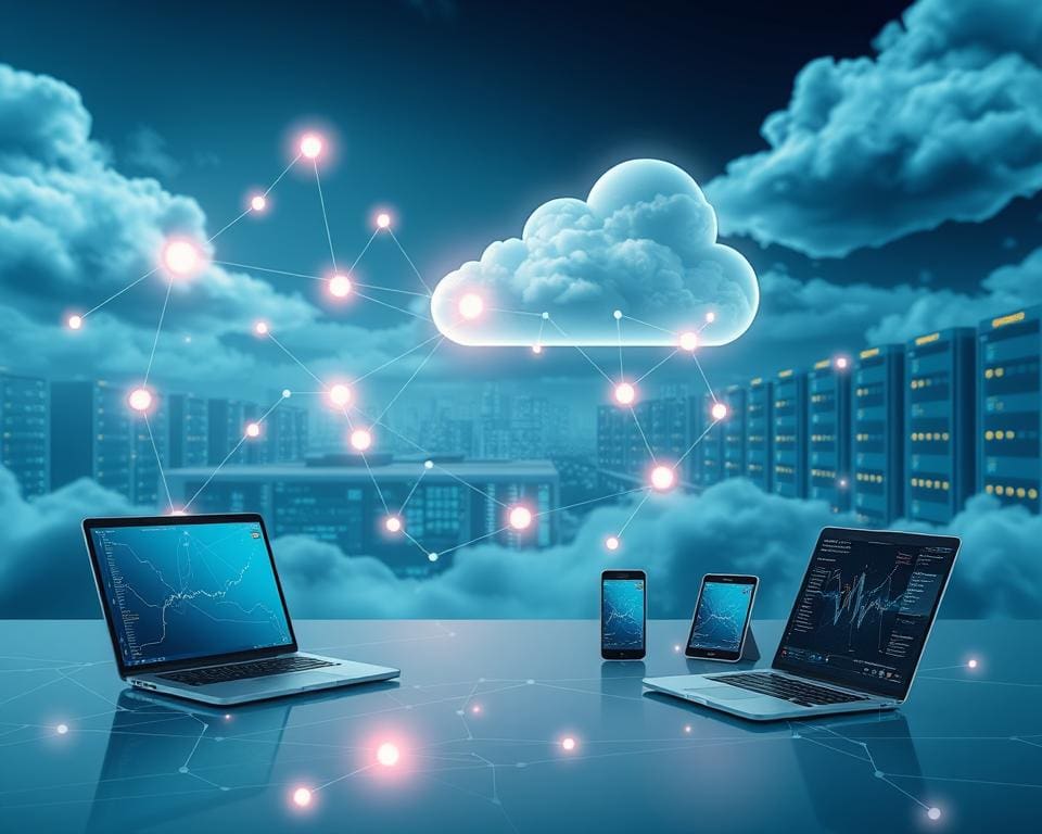 gegegevensuitwisseling in de cloud