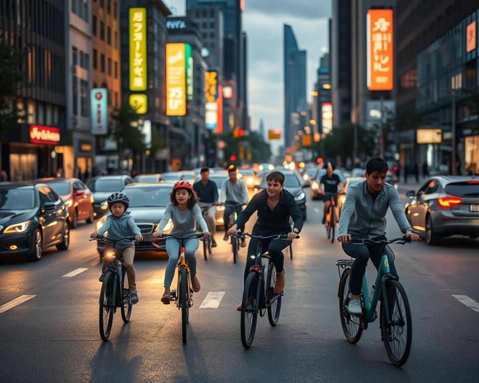 populariteit elektrische fietsen