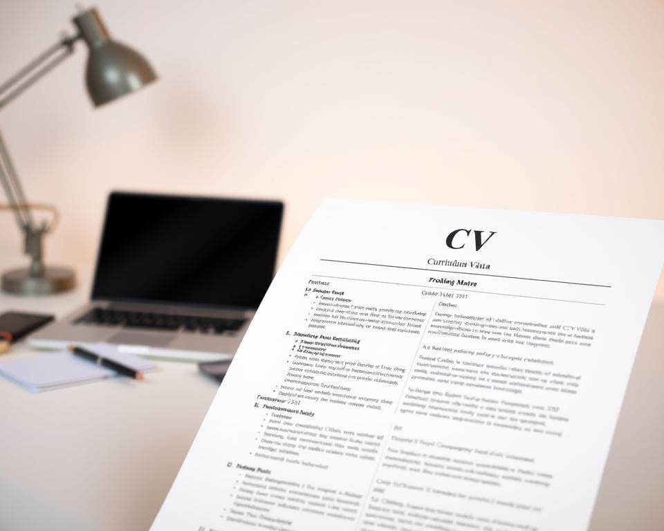 professioneel cv opstellen