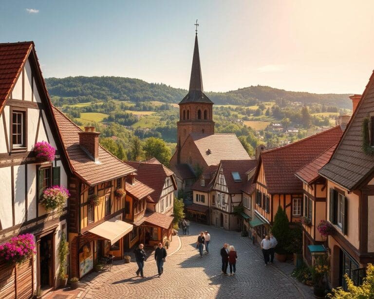 Hoe ontdek je charmante dorpjes in eigen land?