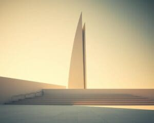 Op welke manier breng je balans tussen lijnen en licht?