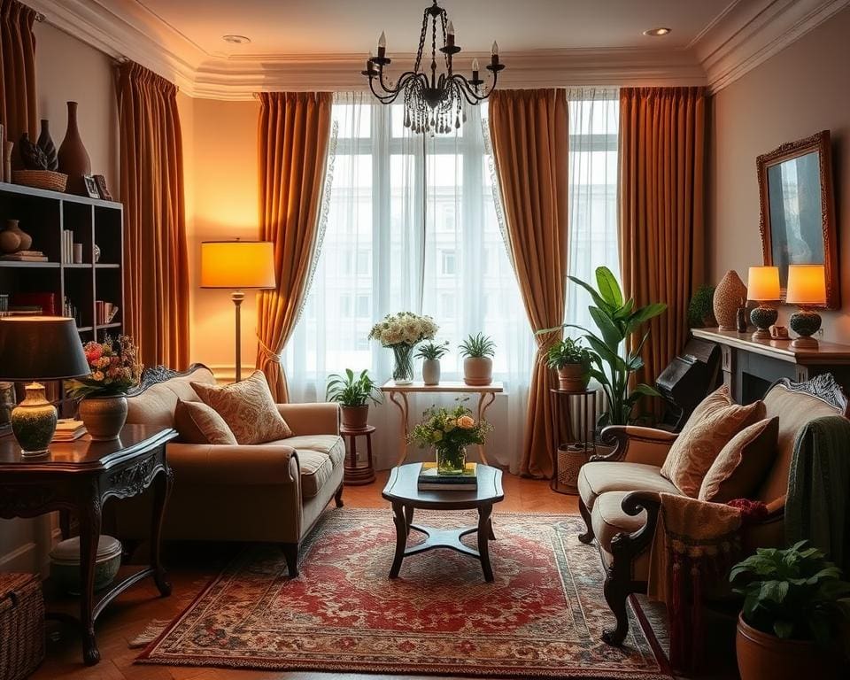 Waarmee maak je een kamer verfijnd maar warm?