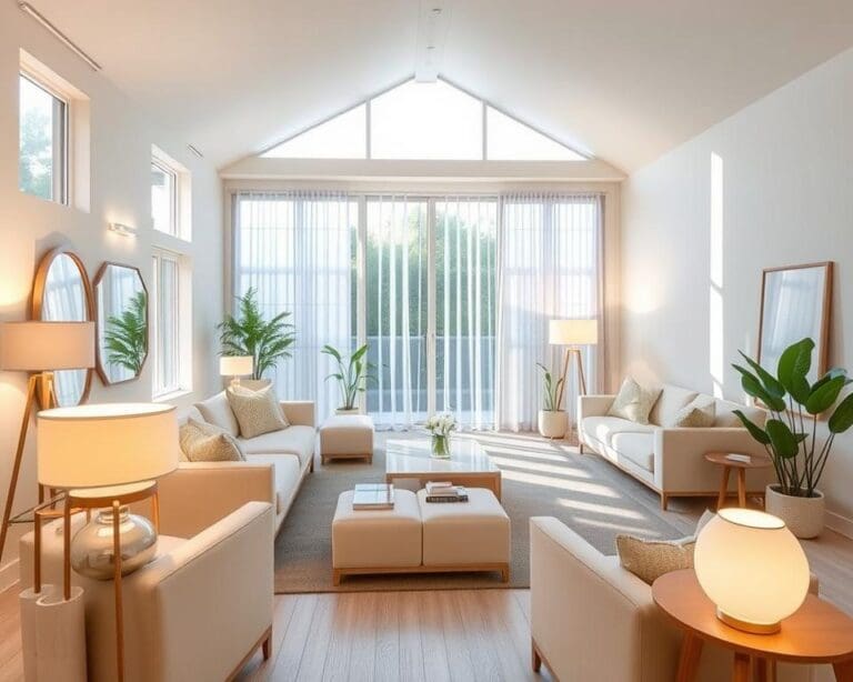 Waarmee maak je een ruimte visueel lichter?