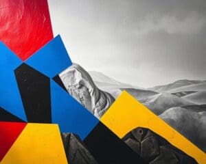 Wat maakt contrast visueel spannend?