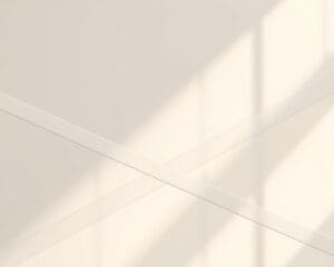 Welke lijnen zorgen voor visuele balans?