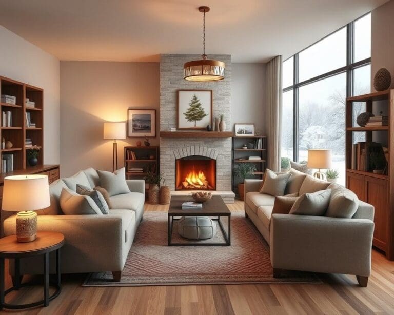 Hoe maak je de woonkamer warm en sfeervol?
