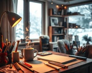 Hoe stimuleer je creativiteit in de winter?