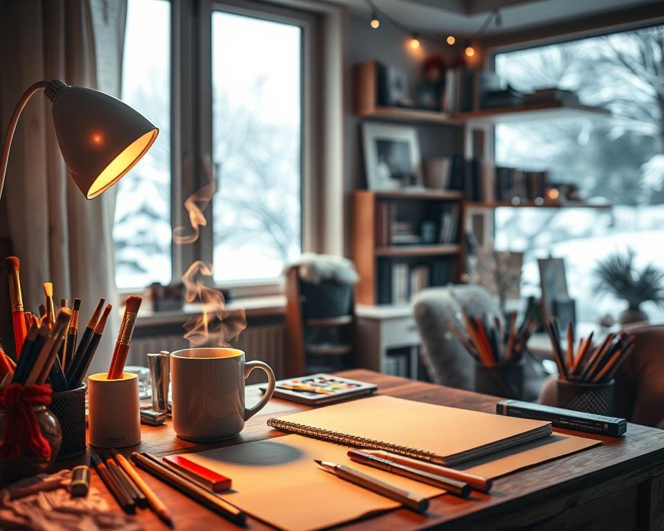 Hoe stimuleer je creativiteit in de winter?