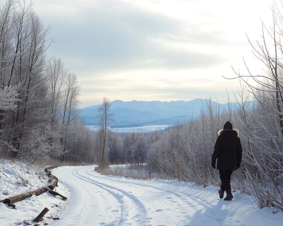 Wat maakt winterwandelen ontspannend?