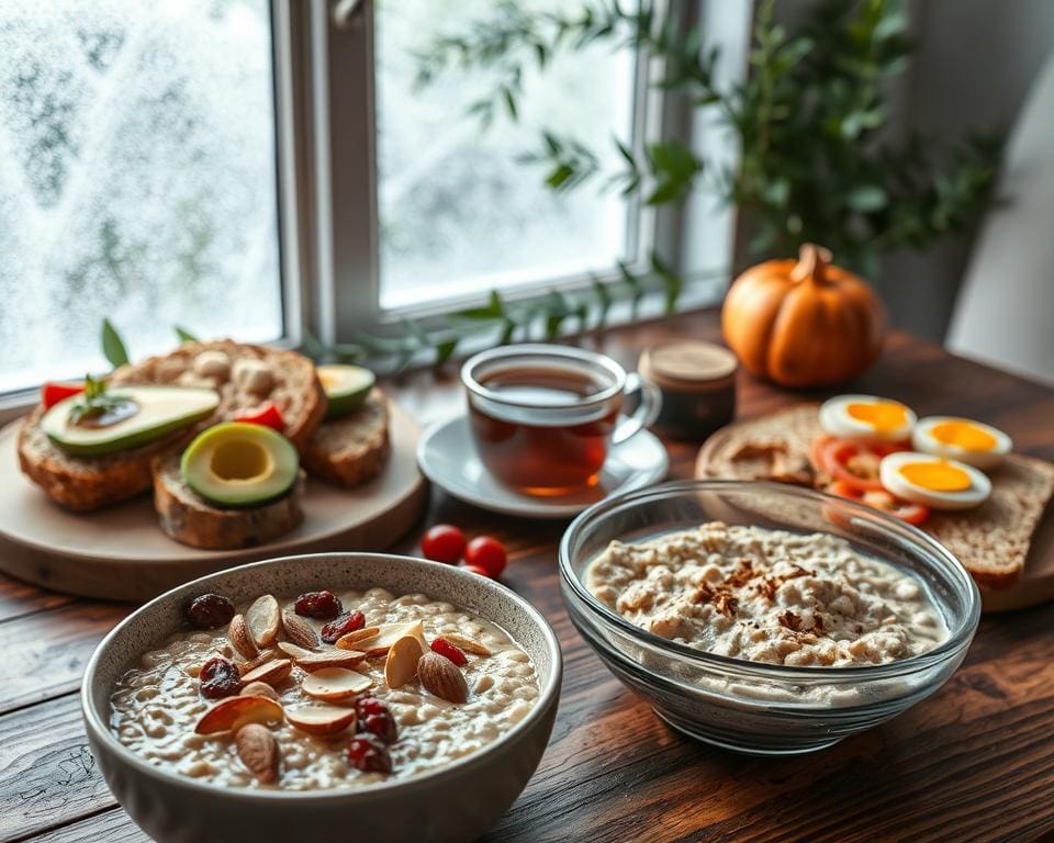 Wat zijn voedzame opties voor winterontbijt?