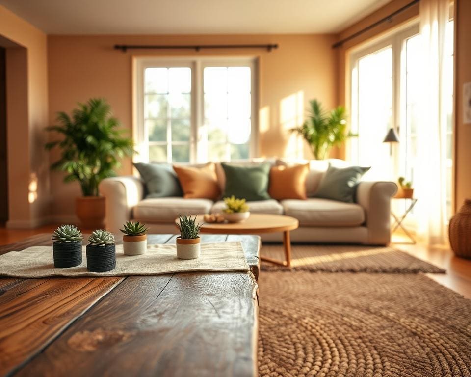 Hoe creëer je harmonie met natuurlijke kleuren?