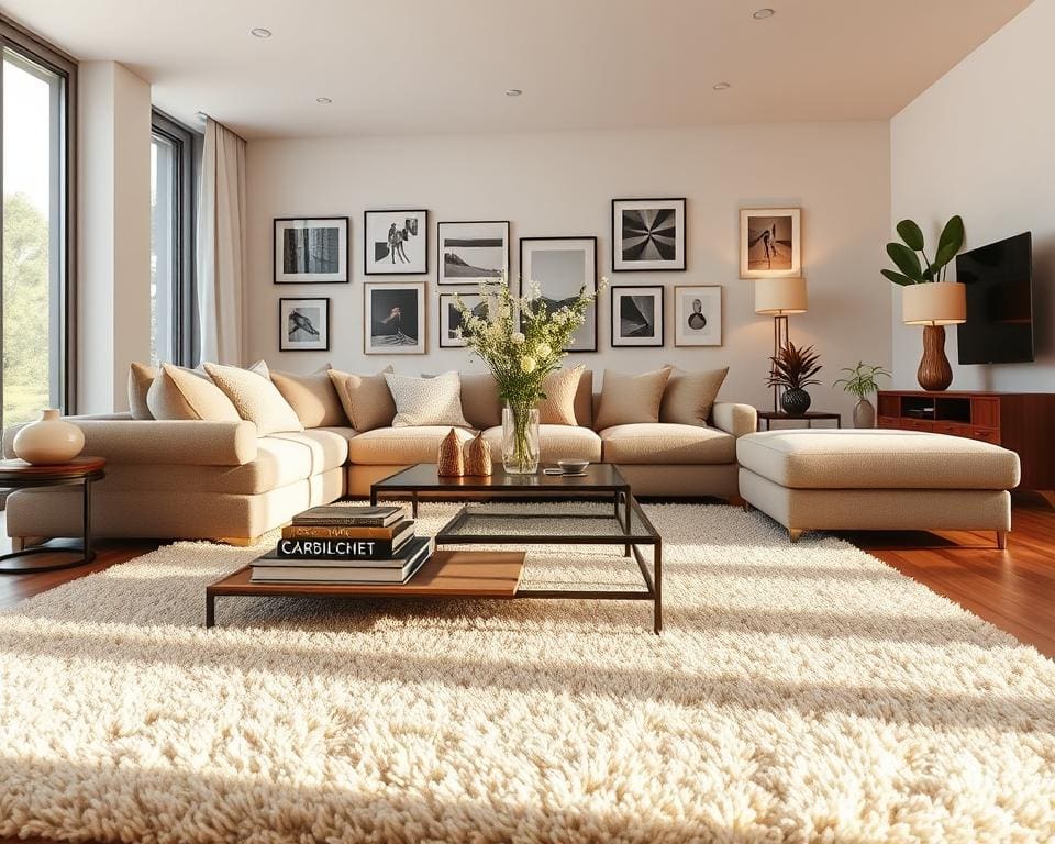 Hoe geef je je woonkamer meer diepte met lagen?