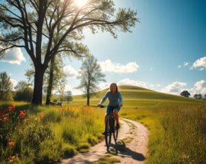 Hoe leuk is een dagje fietsen door de natuur?