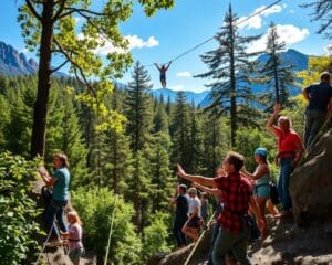 Hoe leuk is een dagje klimmen of ziplinen?