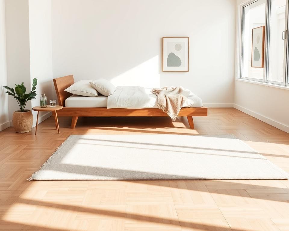 Hoe richt je een slaapkamer rustig en minimalistisch in?