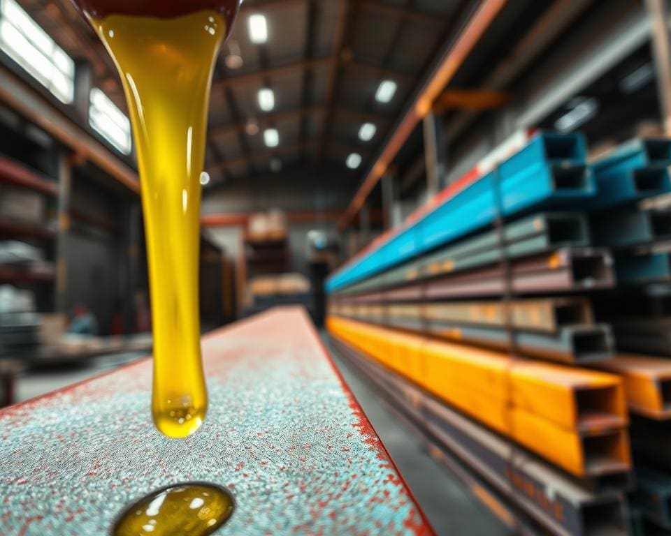 Hoe werkt brandwerende verf op staal bij hoge temperaturen?