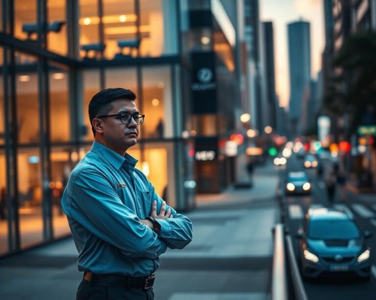 Hoe werkt een beveiliger aan pandveiligheid?