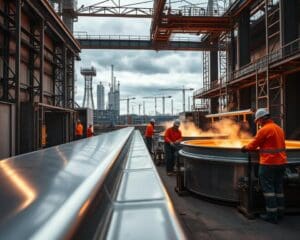 Hoe werkt thermisch verzinken bij zware staaltoepassingen?