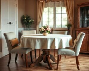 Waarom voelt een ronde tafel huiselijker?