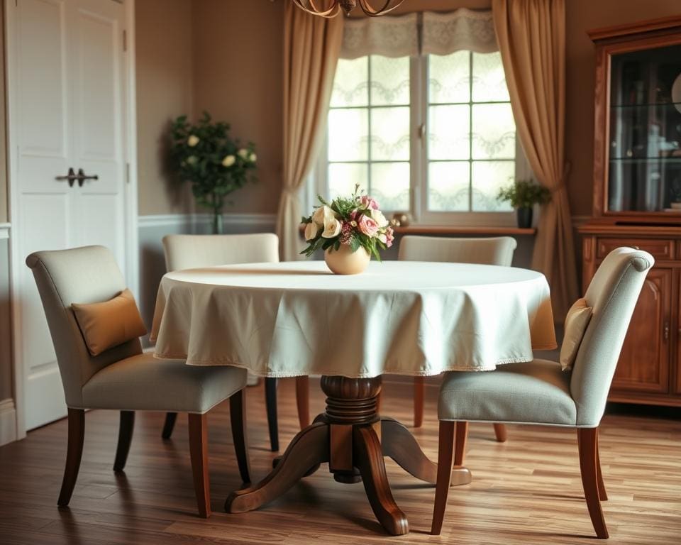 Waarom voelt een ronde tafel huiselijker?