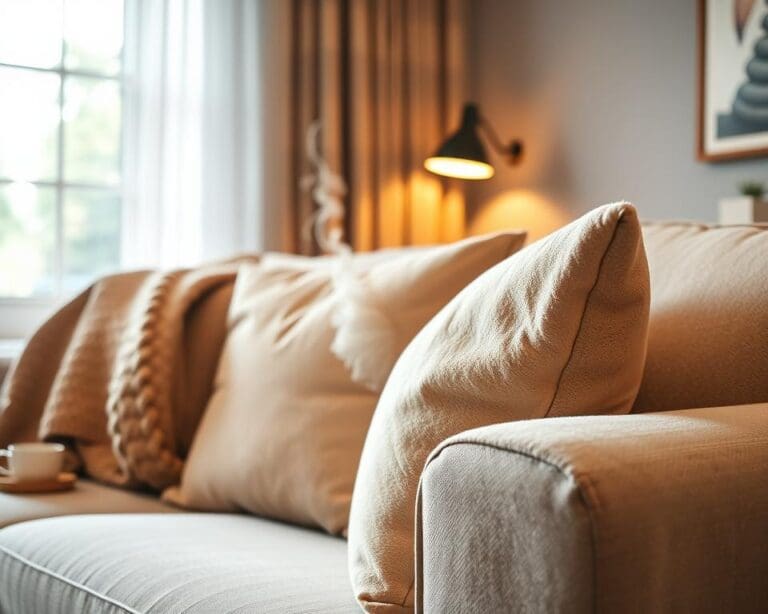 Waarom voelt een stoffen bank warmer dan leer?