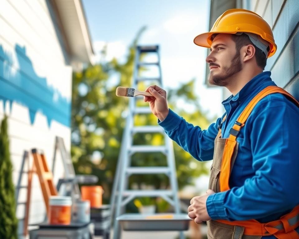 Wat doet een schilder bij onderhoudswerk?