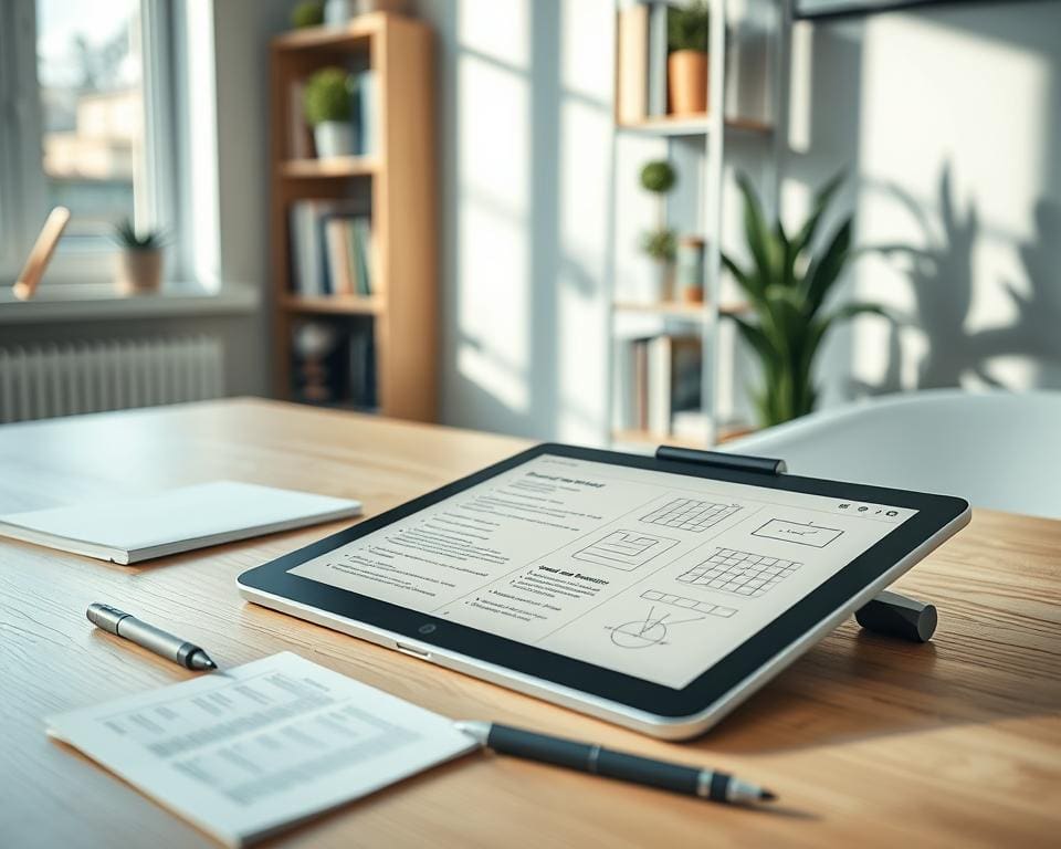 Wat maakt e-inkt tablets ideaal voor notities?