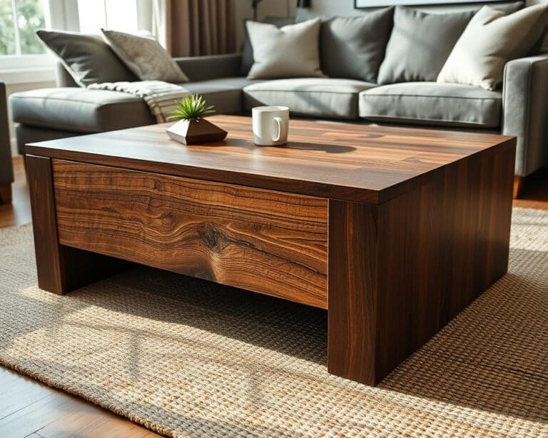 Wat maakt een houten salontafel een blijvertje?