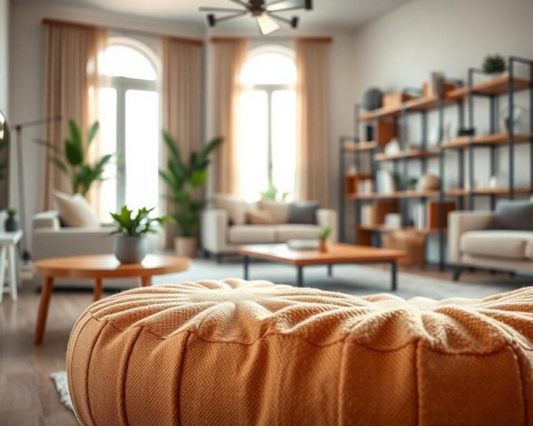 Wat maakt een poef handig als zitplek én decor?