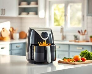 Welke airfryer is geschikt voor grote porties?