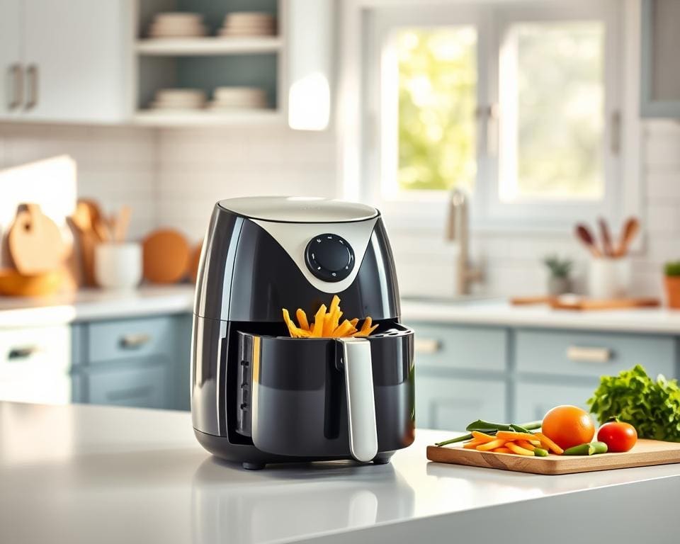 Welke airfryer is geschikt voor grote porties?