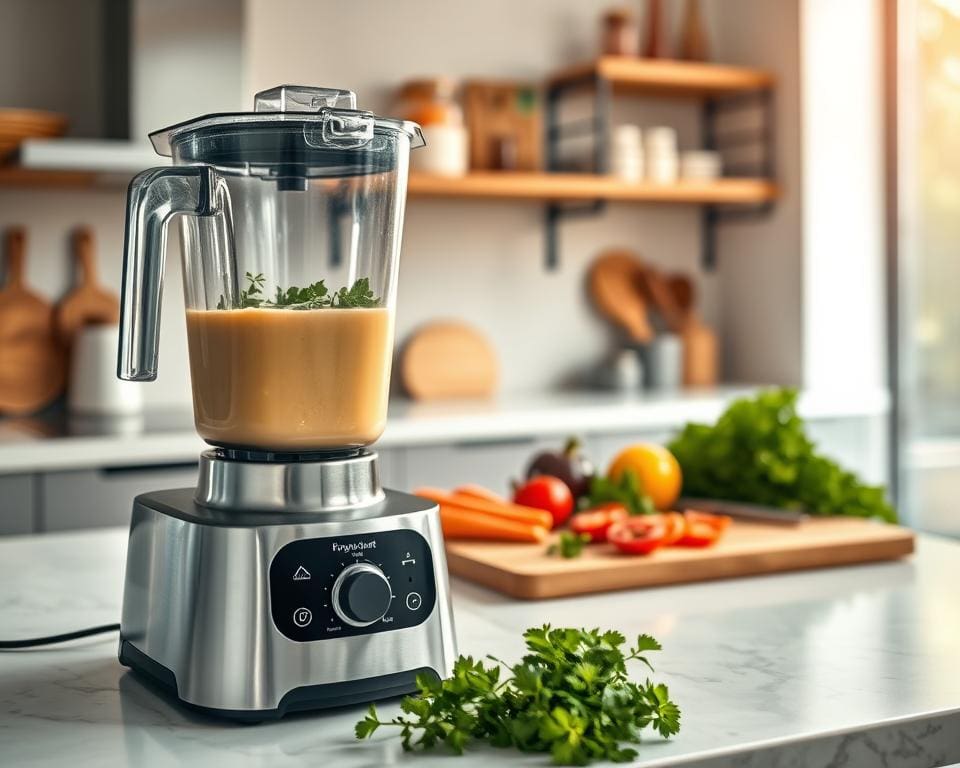 Welke blender is geschikt voor soepen?