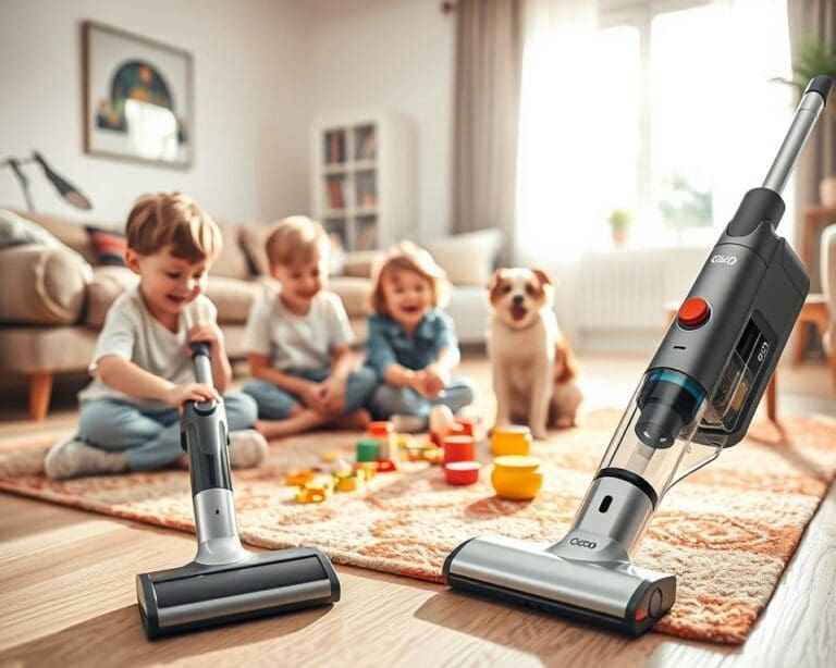 Welke kruimeldief is ideaal met kinderen en huisdieren?