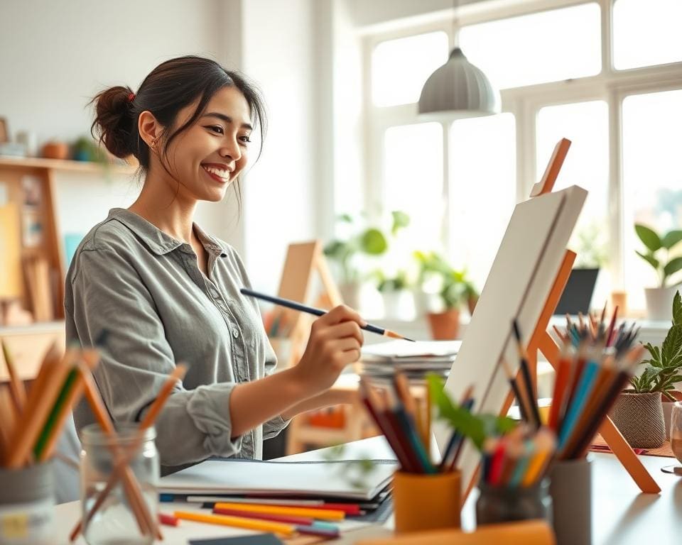 Hoe helpt creatief bezig zijn bij balans?