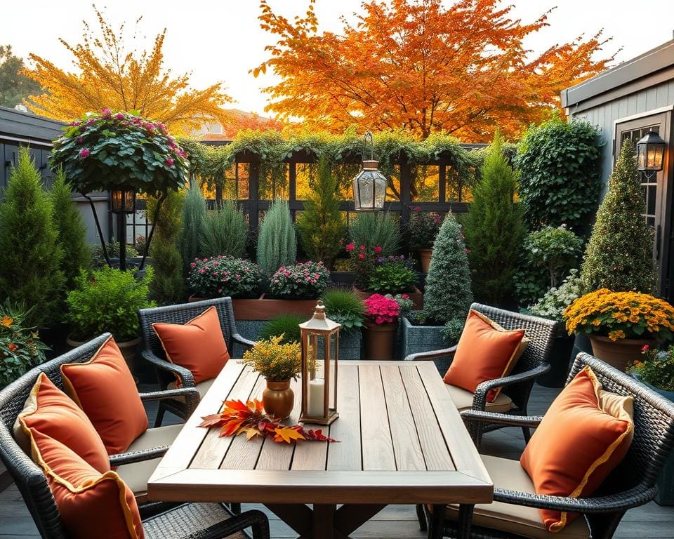 Hoe maak je een terras geschikt voor alle seizoenen?